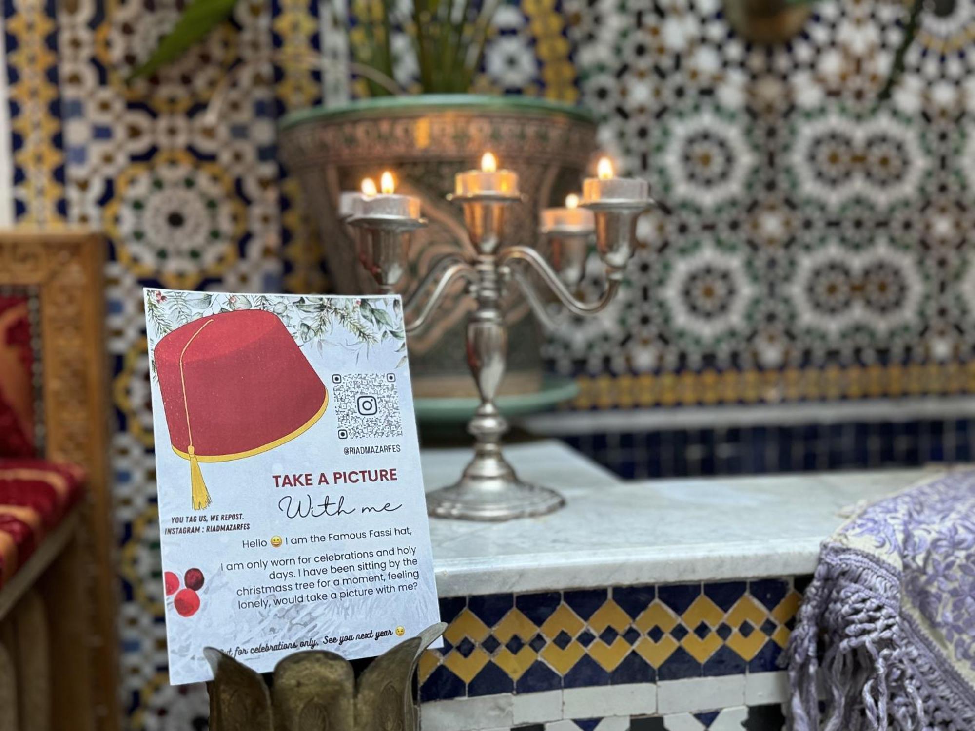 Riad Mazar Фес Экстерьер фото